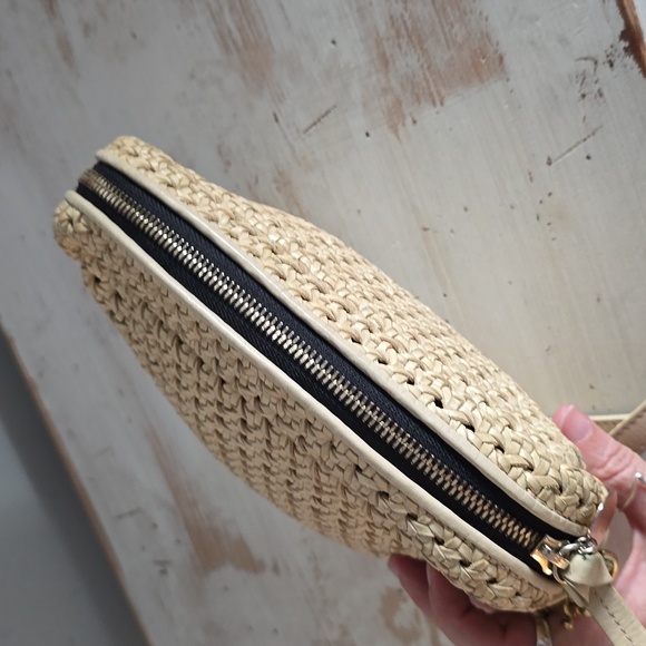 Clare V Midi Sac In Cream Rattan - Picture 14 of 16